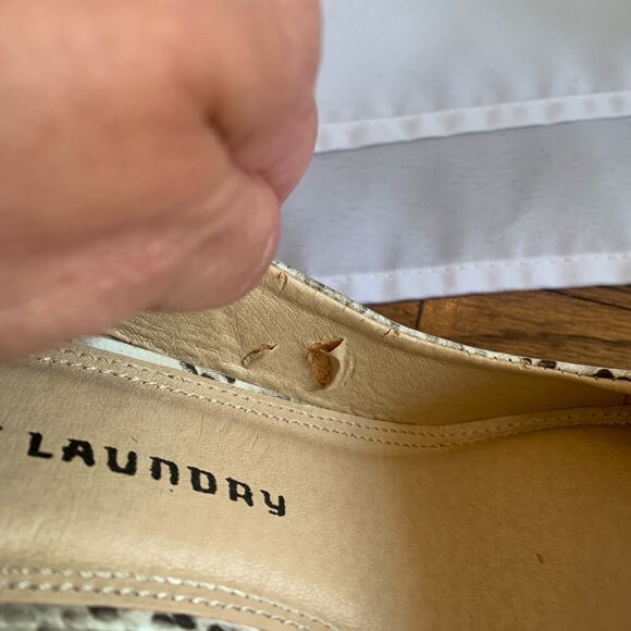 Chinese Laundry Snakeskin platform Shoes Size 9.5 - Picture 8 of 10